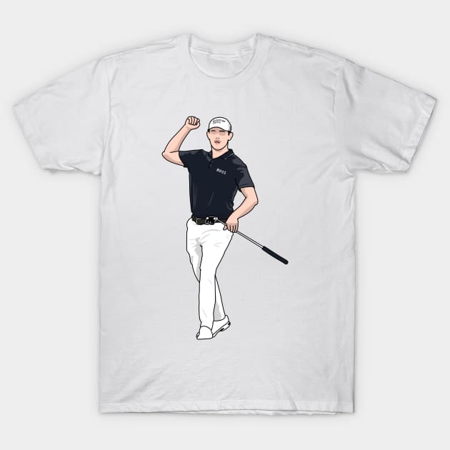 the golfer cantlay T-Shirt by rsclvisual